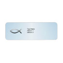Search for christian fish return address labels Church