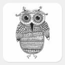 Search for ink drawing stickers Owl