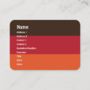 Search for 1970s business cards Stripes