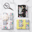 Search for unicorn cat wrapping paper Caticorn