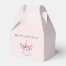 Search for unicorn favour boxes Pink