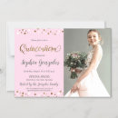 Search for magnetic quinceanera invitations Elegant