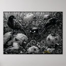 Search for halloween raven art Illustration