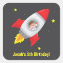 Search for rocket ship party stickers Outer space birthday party