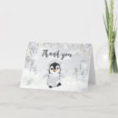 Search for penguin thank you cards Snow