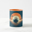 Search for vintage fishing mugs Boat
