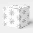Search for snowflake favour boxes Baby shower