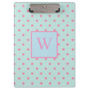 Search for polka dot clipboards Blue