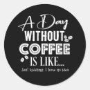 Search for coffee humor stickers Fun
