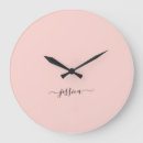 Search for blush pink clocks Simple