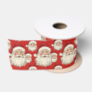 Search for vintage christmas ribbon Santa claus