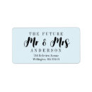 Search for light pink return address labels Calligraphy