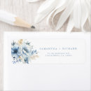 Search for gold flower return address labels Minimalist