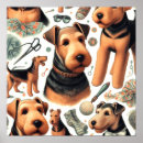Search for airedale terrier art Puppy