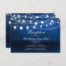 Search for starry lights invitations Rustic