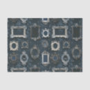 Search for dark blue background tissue paper Vintage