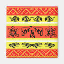Search for ethnic designs magnets Background