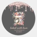 Search for rose gold floral stickers Glitter