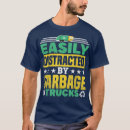 Search for garbage truck tshirts Humour