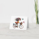 Search for bicycle note cards Whimsical