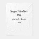 Search for valentines day blankets Happy valentine's day