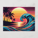Search for surfing sunset postcards Wave