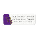 Search for purple graduation return address labels College