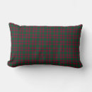 Search for green and burgundy cushions Plaid