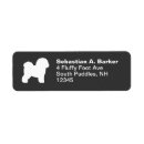Search for bichon return address labels Dog