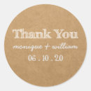 Search for chalk wedding stickers Thank you