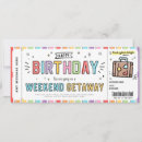 Search for road trip invitations Surprise trip ticket