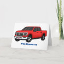 Search for pickup cards Red truck
