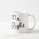 Search for mr right coffee mugs Anniversary