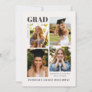 Search for senior graduation announcement cards Black and white