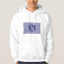 Search for navy blue and white hoodies Captain