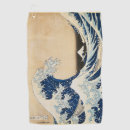 Search for japanese golf towels Katsushika hokusai