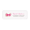 Search for little princess return address labels Pink