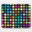 Search for multi coloured pattern mousepads Dots
