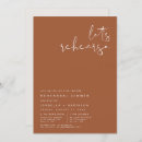 Search for bohemian rehearsal dinner invitations Typography