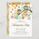 Search for vintage thanksgiving invitations Autumn