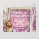 Search for dog note invitations Bridesmaid