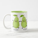 Search for cute pear mugs Illustration