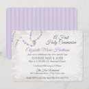 Search for rosary first communion invitations Girl