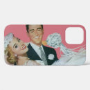 Search for bride and groom iphone cases Retro