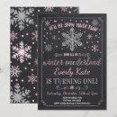 Search for winter onederland pink and silver invitations For kids