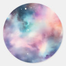 Search for cosmic stickers Watercolor