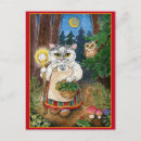 Search for cute witch postcards Kitten