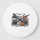 Search for halloween clocks Cat