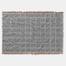 Search for labyrinth blankets Black