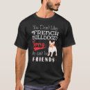 Search for french fries tshirts Bulldog